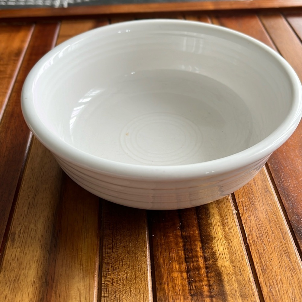 Fiesta White bowl​